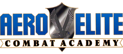 Aero Elite Combat Academy title screen for Playstation 2